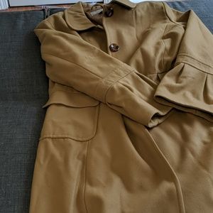 Old Navy long peacoat with bell sleeves, XXL